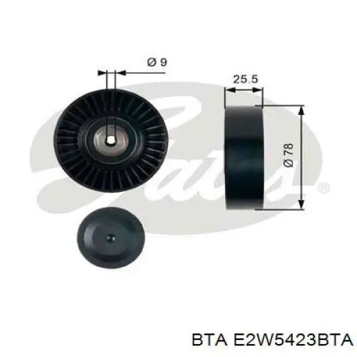 Купить E2W5423BTA BTA Натяжной ролик