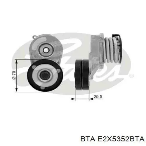 Купить E2X5352BTA BTA Натяжной ролик