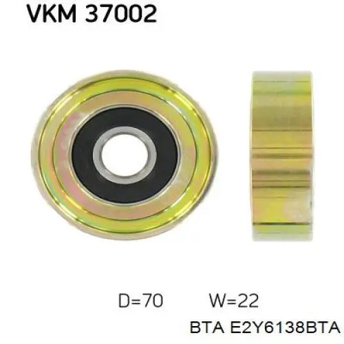 Купить 4723298 Chrysler Натяжной ролик