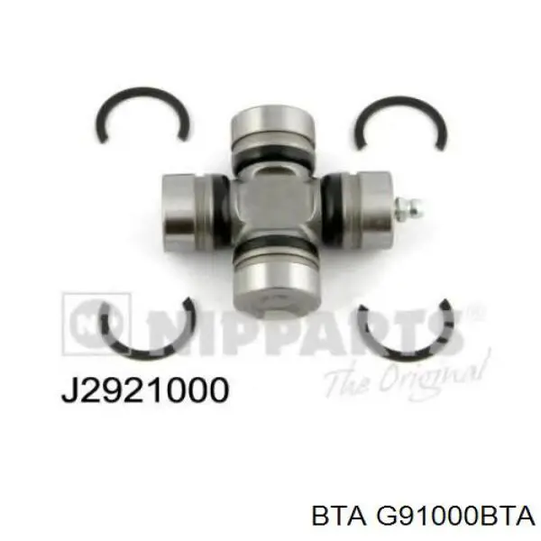 Крестовина заднего карданного вала  BTA G91000BTA цена, от 9.73 USD