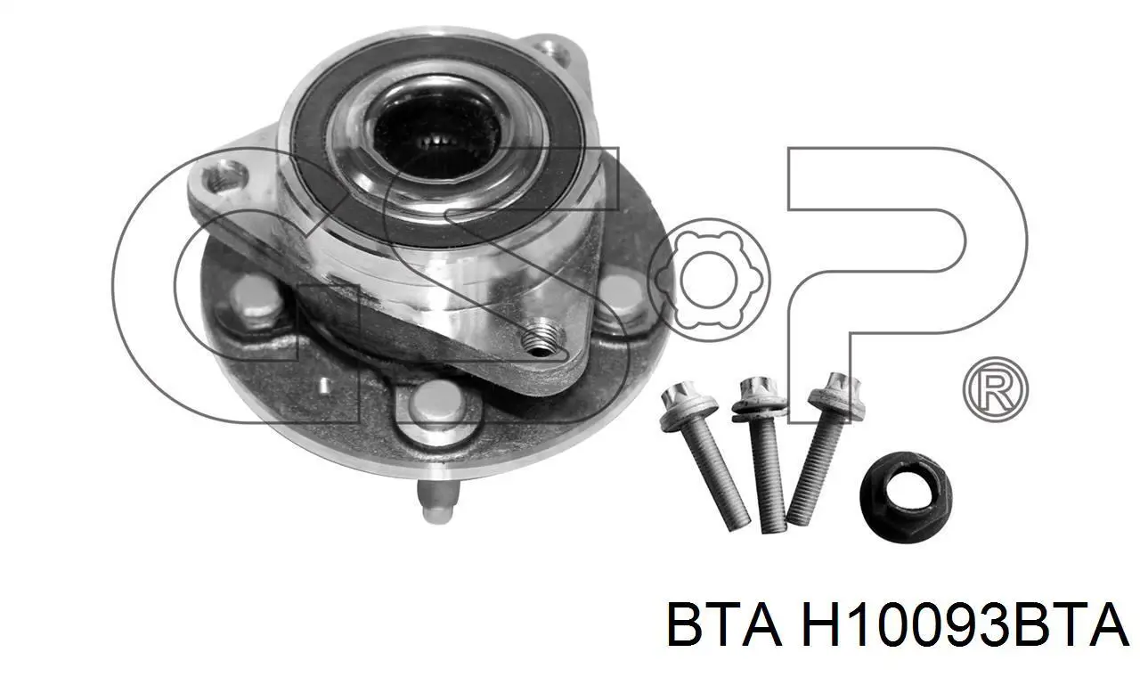 Ступицы передних колес BTA H10093BTA цена, от 52.56 USD