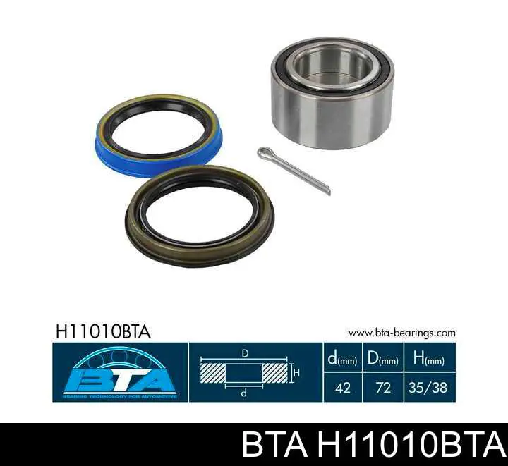 Подшипник ступицы H11010BTA BTA