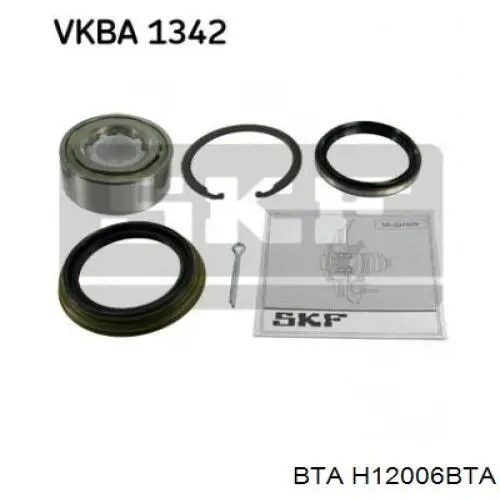 Комплект подшипника ступицы колеса BTA H12006BTA цена, от 18.24 USD