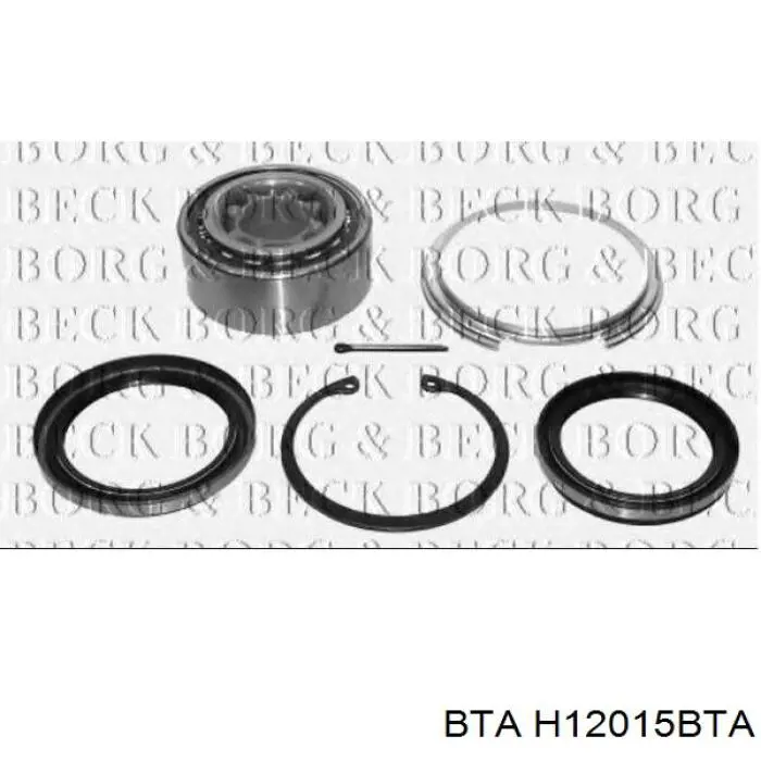 Купить H12015BTA BTA Подшипник передней ступицы