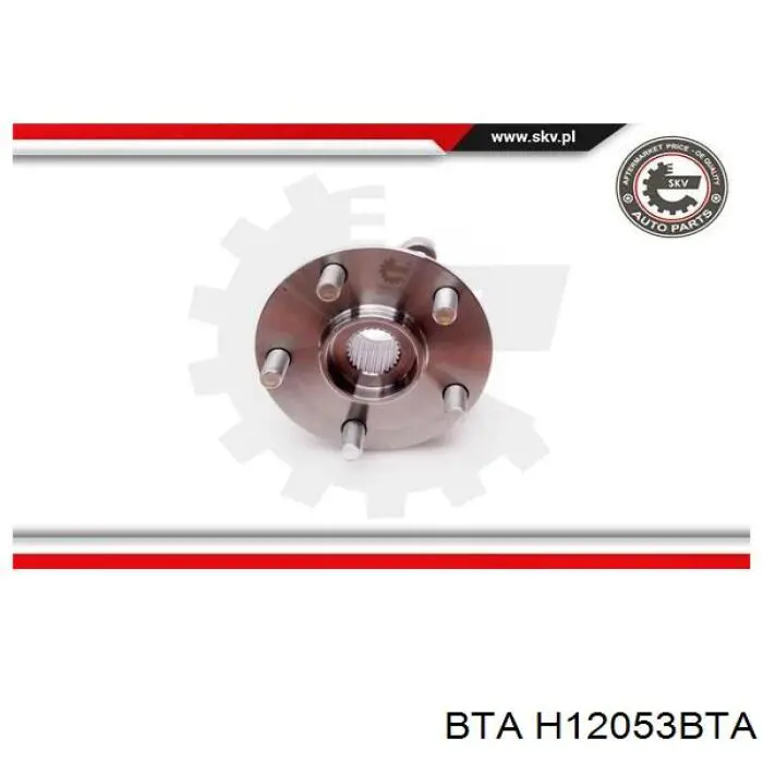 H12053BTA BTA Подшипник ступицы передней
