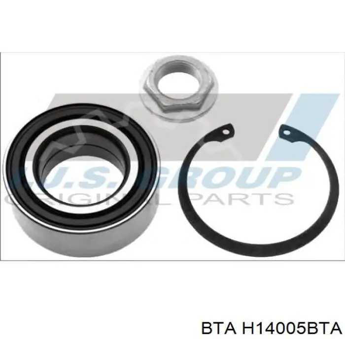 Комплект подшипника ступицы колеса BTA H14005BTA цена, от 16.68 USD