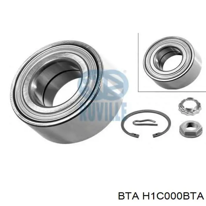 Ступичный подшипник передний BTA H1C000BTA