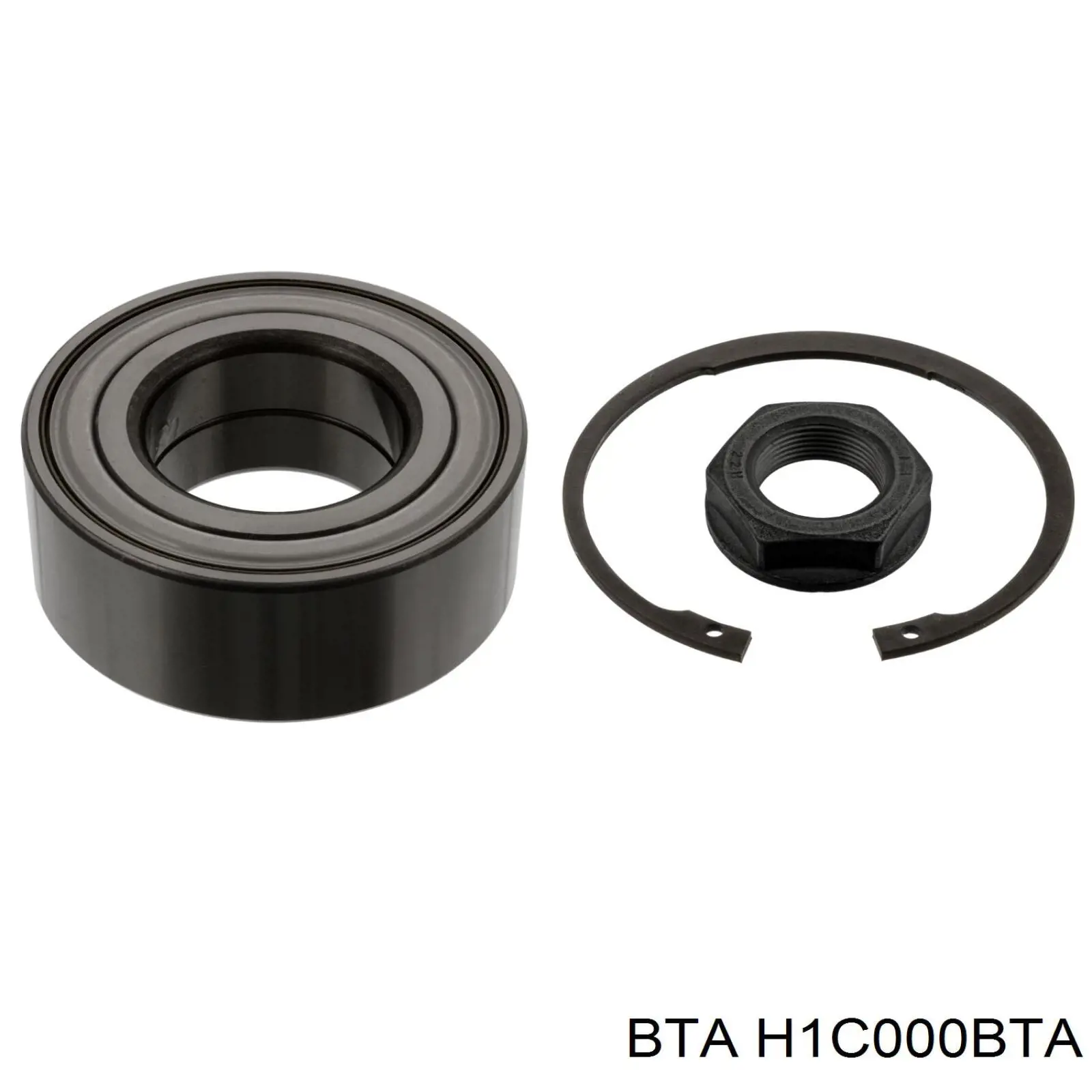 Комплект подшипника ступицы колеса BTA H1C000BTA цена, от 13.87 USD