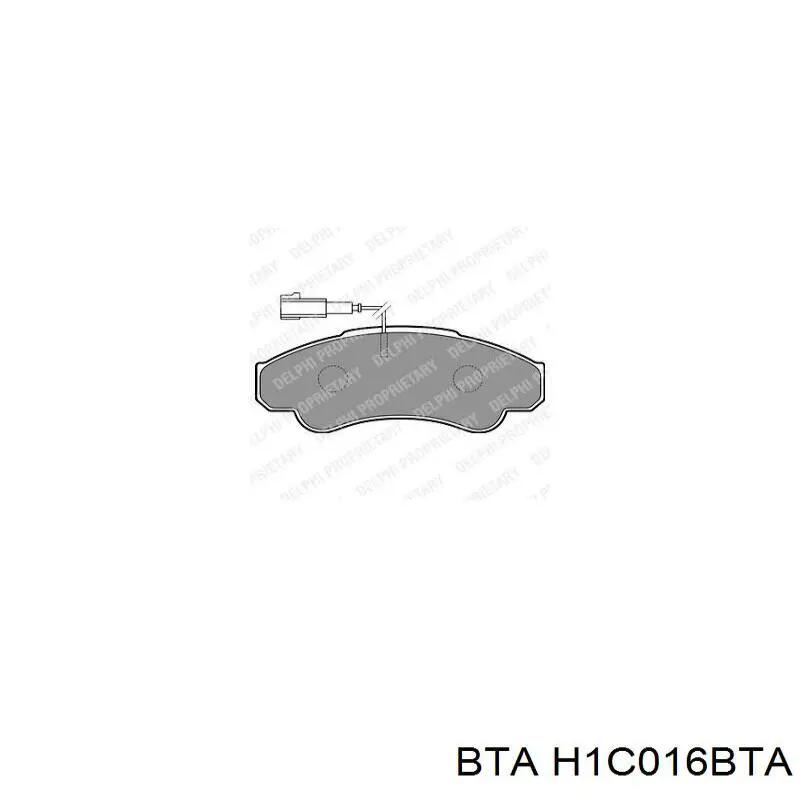 Подшипник ступицы H1C016BTA BTA