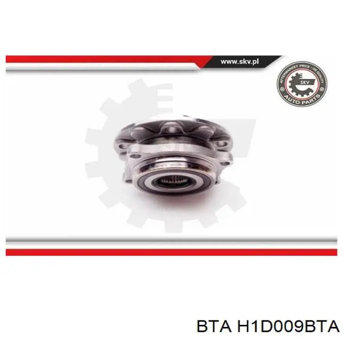 Маточина передня H1D009BTA BTA