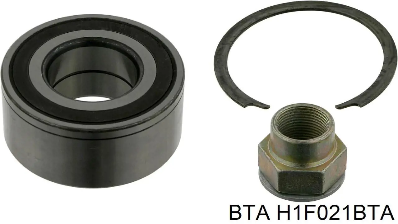 Комплект подшипника ступицы колеса BTA H1F021BTA цена, от 14.98 USD