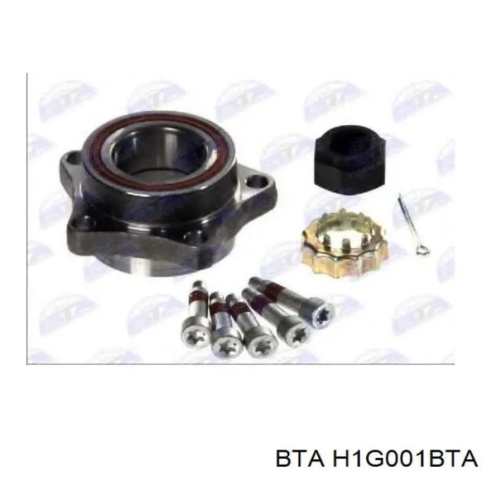 Комплект подшипника ступицы колеса BTA H1G001BTA цена, от 11.57 USD