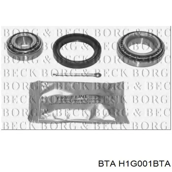 Купить H1G001BTA BTA Подшипник передней ступицы