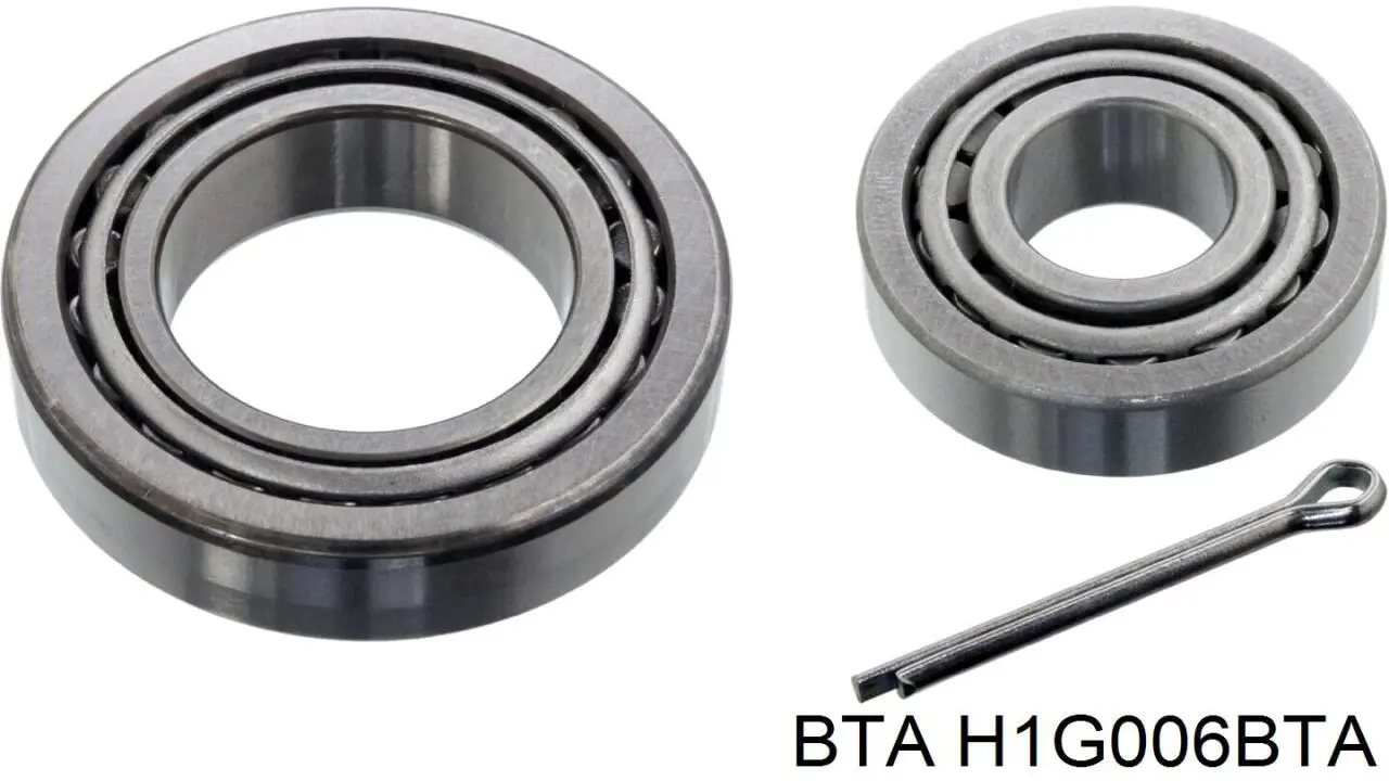 Комплект подшипника ступицы колеса BTA H1G006BTA цена, от 9.16 USD