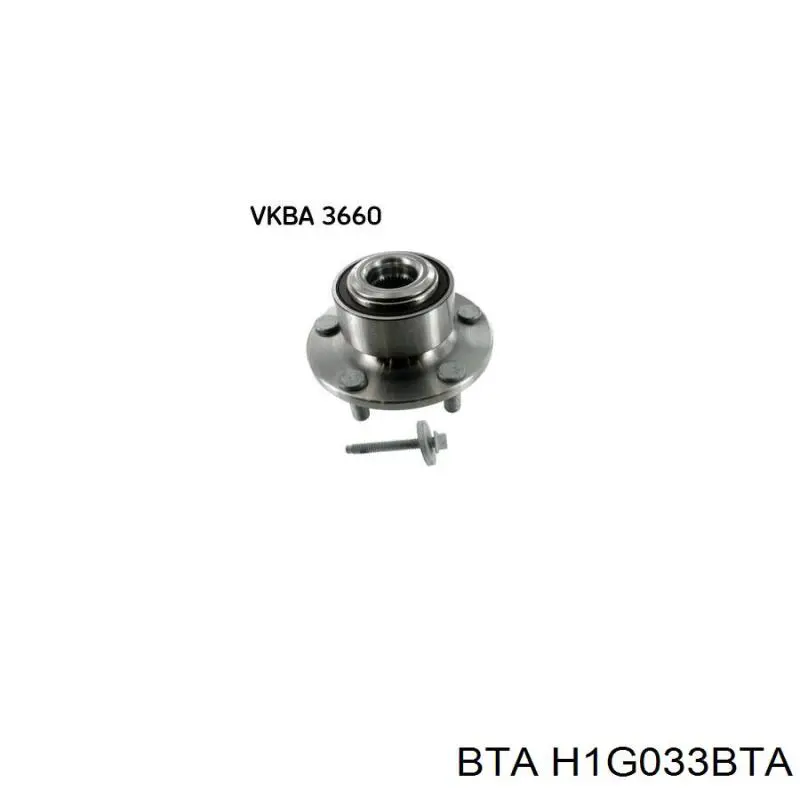 H1G033BTA BTA Ступица колеса передняя