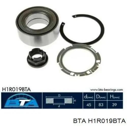 H1R019BTA BTA