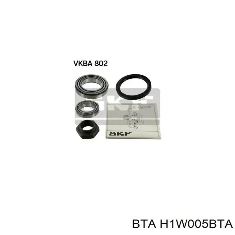 Комплект подшипника ступицы колеса BTA H1W005BTA цена, от 11.63 USD