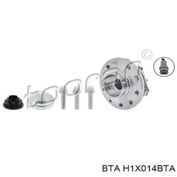 Купить H1X014BTA BTA Ступица переднего колеса
