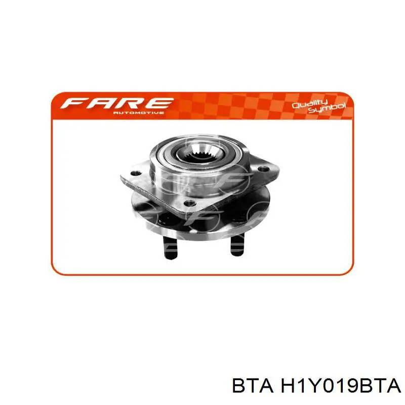 Ступицы передних колес BTA H1Y019BTA цена, от 48.39 USD