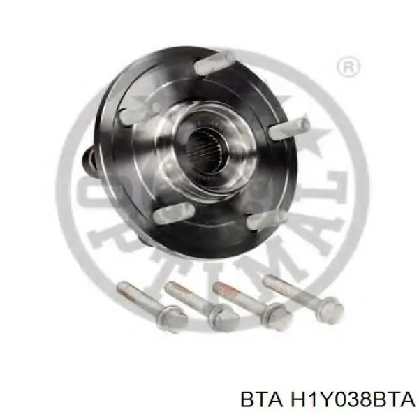 H1Y038BTA BTA Ступица колеса передняя