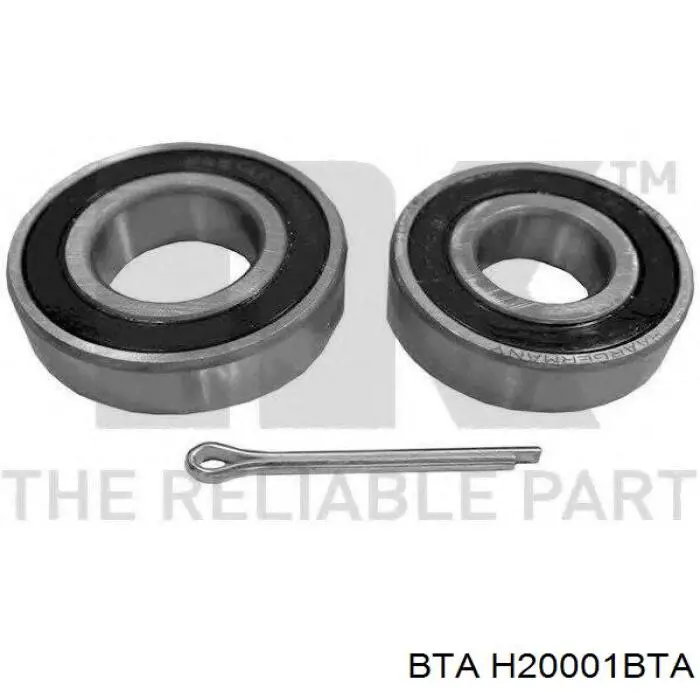 Подшипник задней ступицы H20001BTA BTA