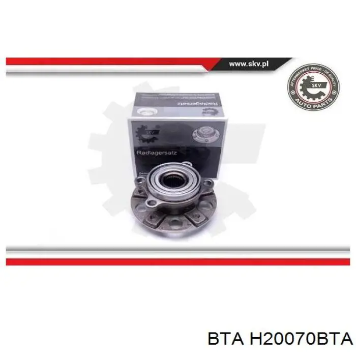 Подшипники задней ступицы BTA H20070BTA цена, от 30.24 USD