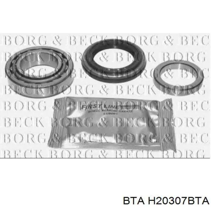 Подшипник задней ступицы H20307BTA BTA