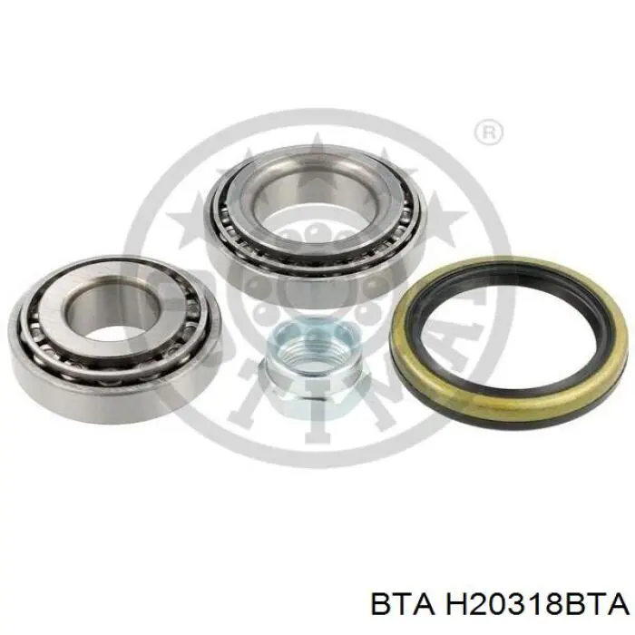 Rolamento de cubo traseiro BTA H20318BTA preço, a partir de 19,65 USD