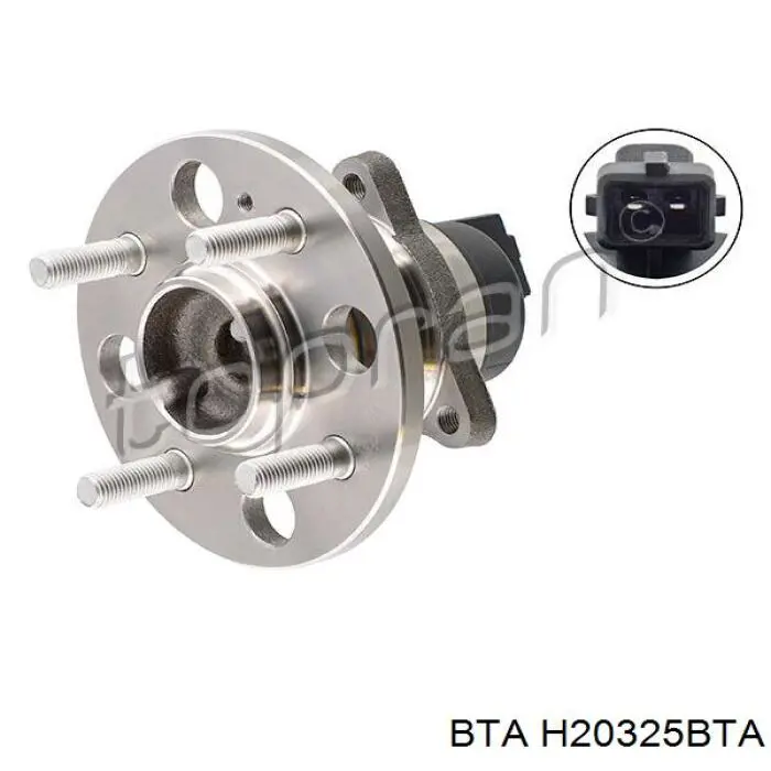 Задняя ступица H20325BTA BTA
