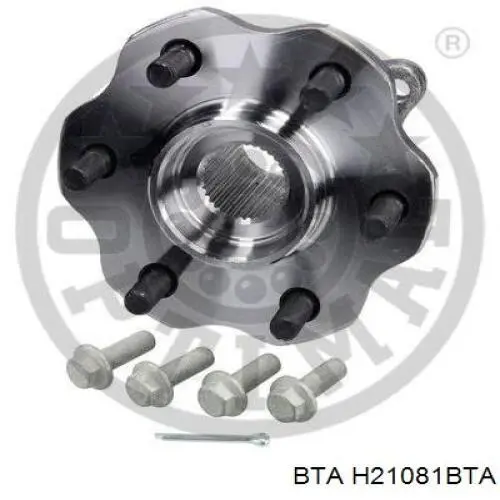 Ступица заднего колеса BTA H21081BTA
