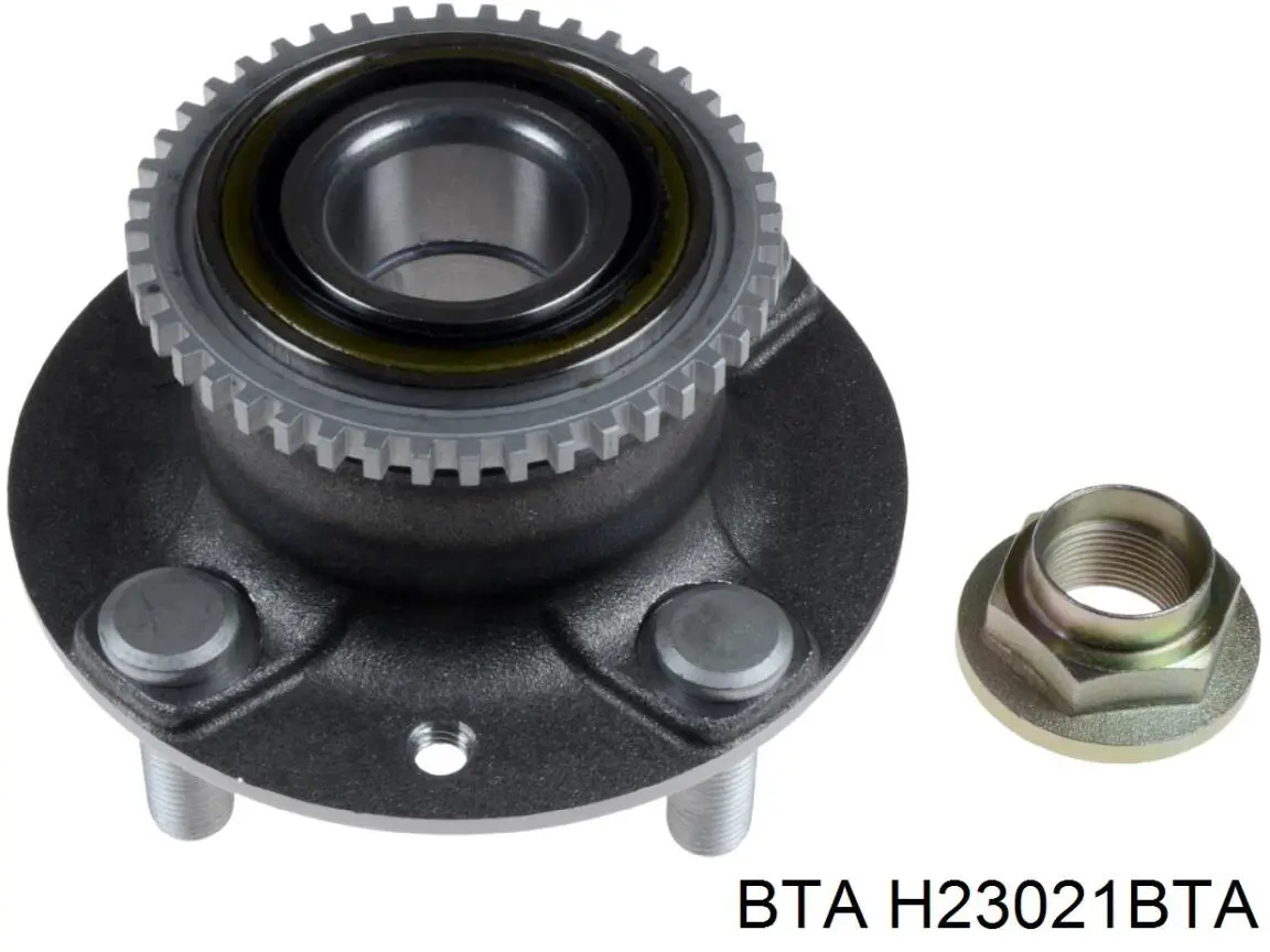 Cubo de rueda trasero H23021BTA BTA