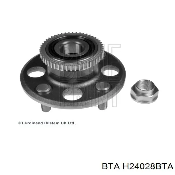 Задняя ступица H24028BTA BTA