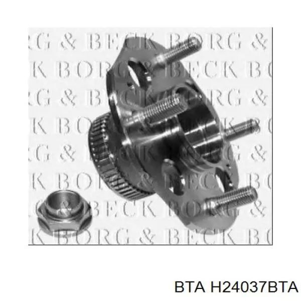 Задняя ступица H24037BTA BTA