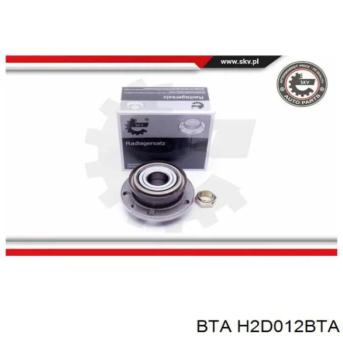Задняя ступица H2D012BTA BTA