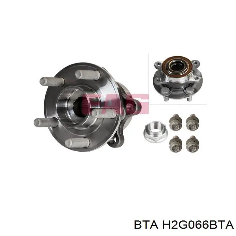 Ступица (передняя) Autlog RS1334