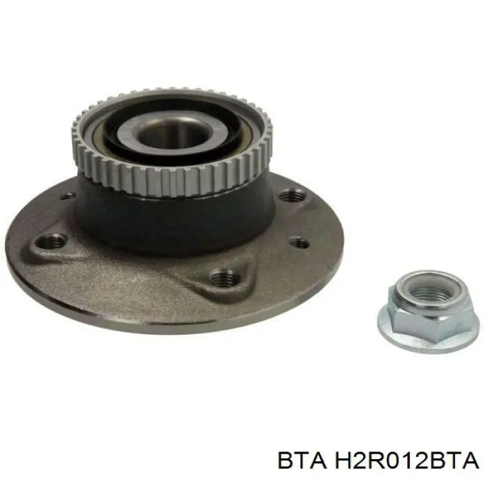 Cubo de rueda trasero H2R012BTA BTA