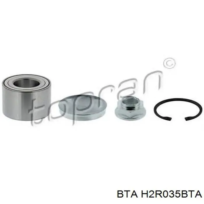 Тормозные диски H2R035BTA BTA