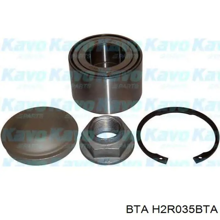 Купить H2R035BTA BTA Диск тормозной задний