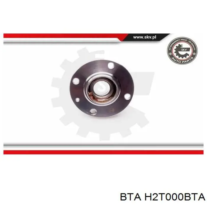 Ступицы задних колес BTA H2T000BTA цена, от 32.47 USD