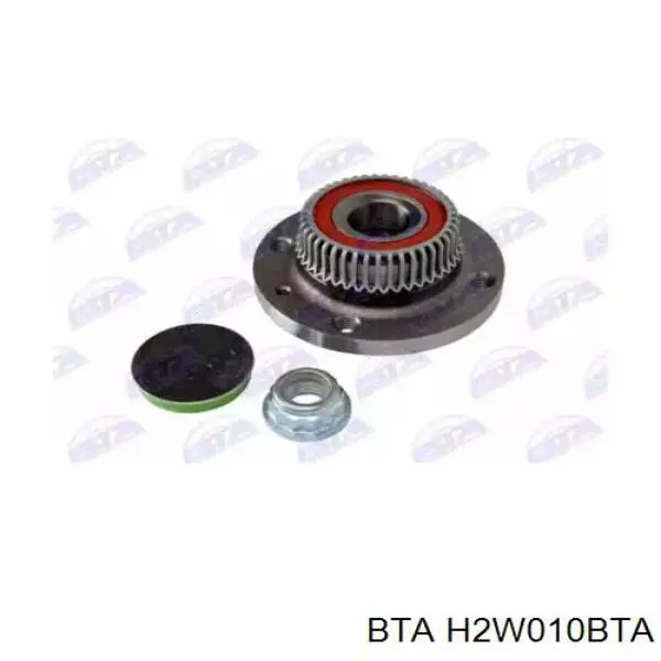 Cubo de rueda trasero H2W010BTA BTA