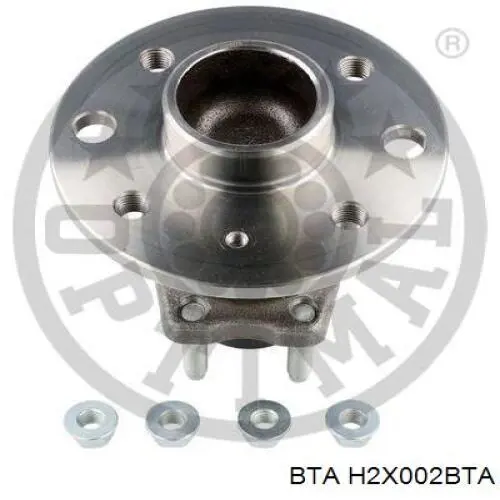 Ступицы задних колес BTA H2X002BTA цена, от 50.22 USD