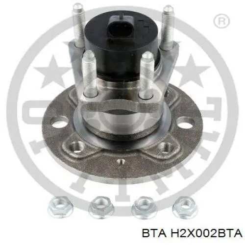 Ступица заднего колеса BTA H2X002BTA