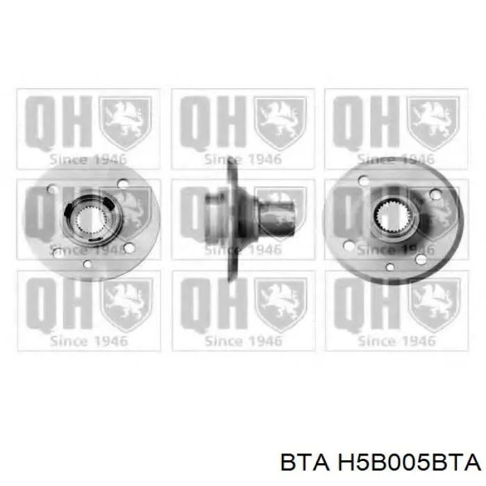 Ступица заднего колеса BTA H5B005BTA
