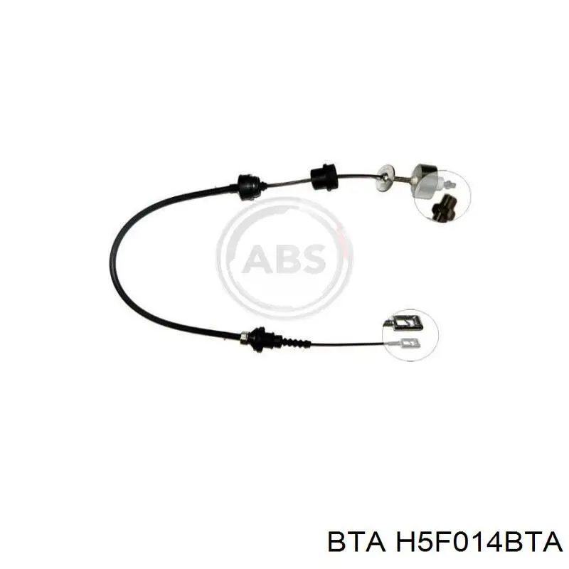 H5F014BTA BTA Ступица колеса передняя