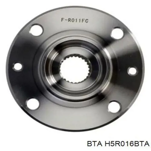 Cubo de rueda delantero H5R016BTA BTA