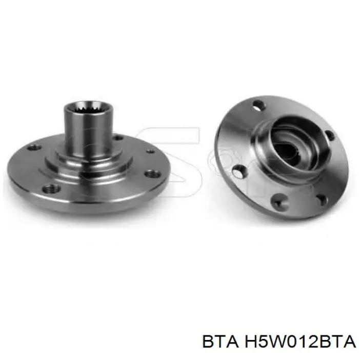 Ступицы передних колес BTA H5W012BTA цена, от 17.10 USD