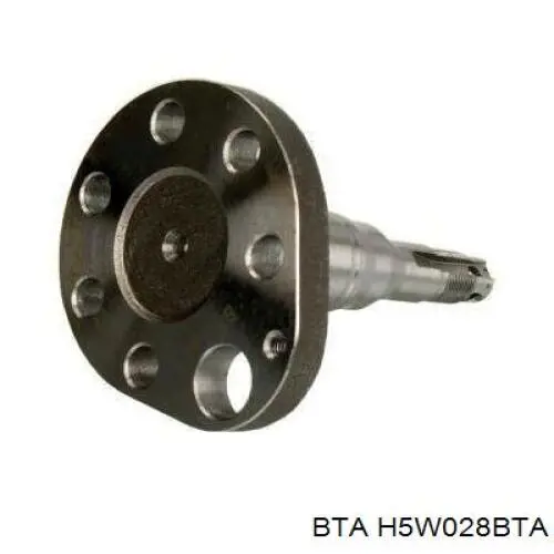 H5W028BTA BTA цапфа (поворотный кулак задний левый)