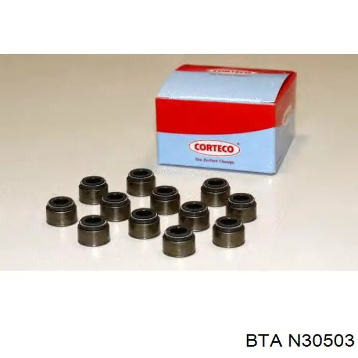 N30503 BTA сальник клапана (маслосъемный, впуск/выпуск)