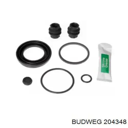 204348 Budweg ремкомплект суппорта тормозного заднего
