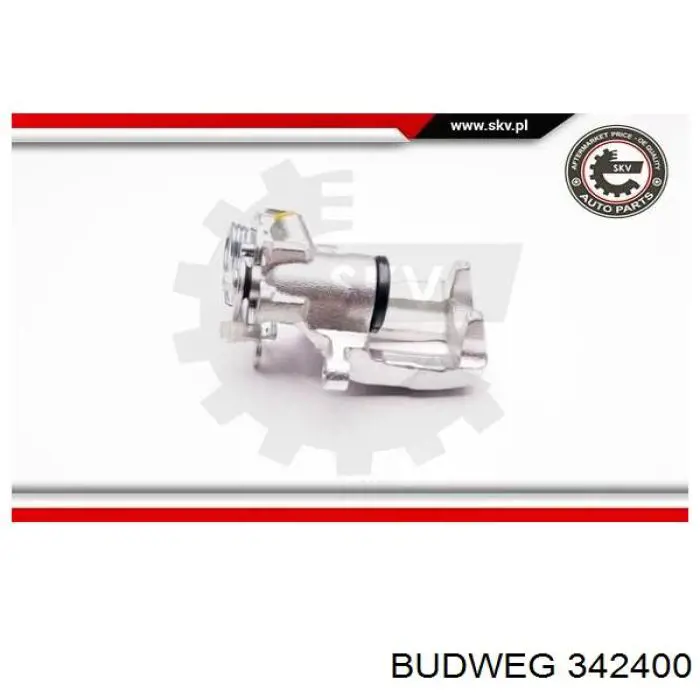 Суппорт задний левый 342400 Budweg